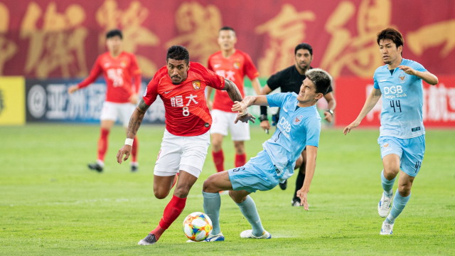 ▲ 대구FC는 22일 열린 광저우 헝다와 경기에서 0-1로 패하며 아시아 챔피언스리그 16강 진출에 실패했다.