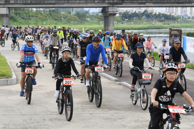 ▲ 영주시는 오는 6월2일 자전거페스티벌을 개최한다. 사진은 지난해 행사 모습. (영주시 제공)