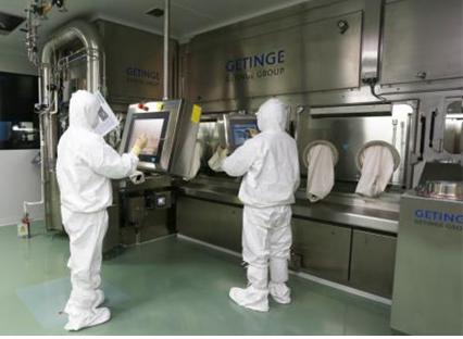 ▲ 대구·경북첨단의료산업진흥재단 의약생산센터는 항암주사제 무균충전 시설을 갖추고 있다.