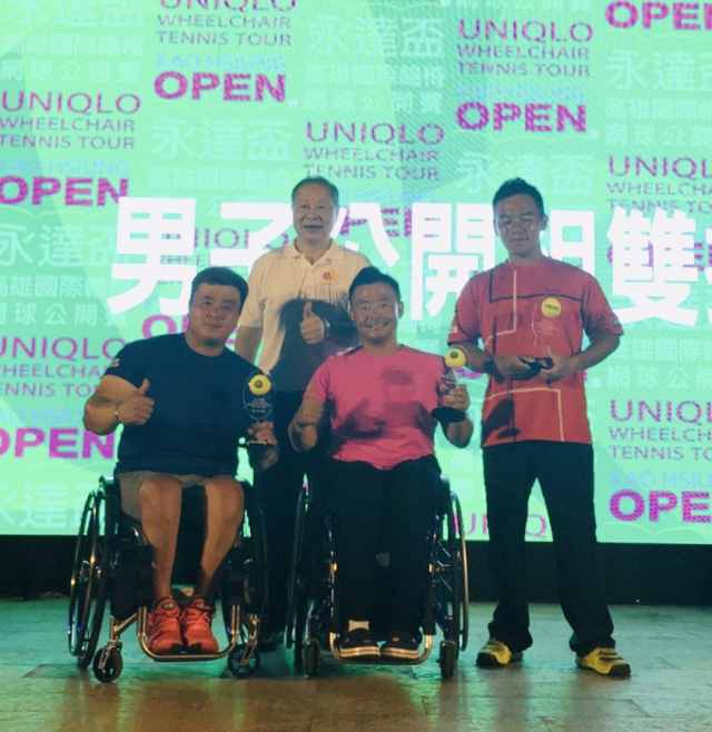 ▲ 대구 달성군청 휠체어테니스단 오상호(왼쪽), 이하걸은 최근 ‘말레이시아 오픈’과 대만에서 열린 ‘가오슝 오픈’ 2개 대회 복식경기에 출전해 각각 우승했다.