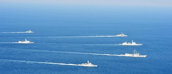 ▲ 포항 앞바다에서 한국과 호주 해군의 연합훈련인 ‘해돌이-왈라비 훈련’이 지난 29일부터 31일까지 사흘간 펼쳐졌다.