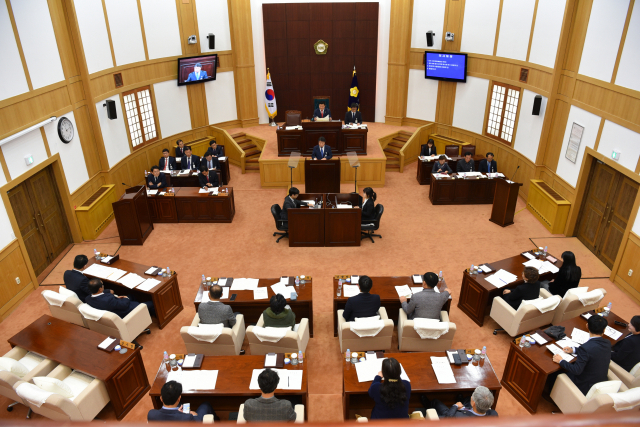 ▲ 경산시의회가 오는 25일까지 제213회 임시회를 개회한다.