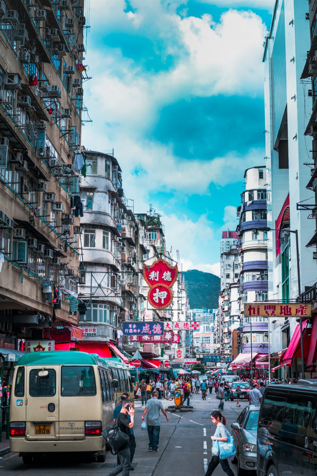 ▲ 삼수이포는 홍콩의 근로자들이 많이 살고 있는 지역으로 바운더리 스트리트 북쪽에 위치하고 있다.