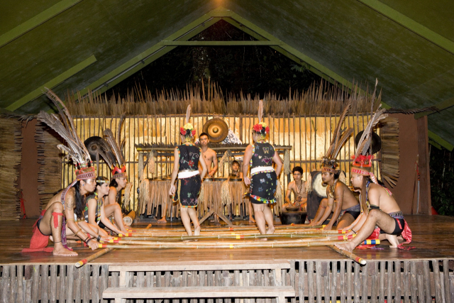 ▲ 마리 마리 민속촌(Mari Mari Cultural Village)은 사바에 거주하는 대표적인 원주민 5개 부족의 전통 의식주를 체험해 볼 수 있다.