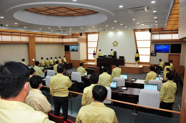 ▲ 영천시의회는 26일 제205회 임시회를 열고 오는 30일까지 5일간의 회기일정을 시작했다.