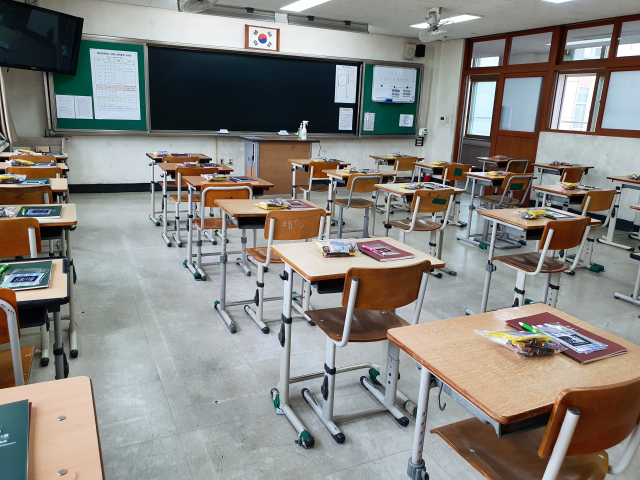 ▲ 대구달성고등학교가 코로나19 예방을 위해 다양한 방식을 운영하고 있다.