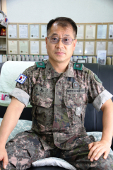 ▲ 정교부 성주군 예비군기동대장.