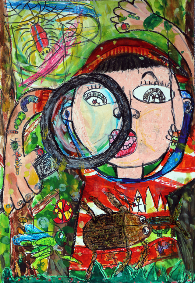 ▲ 대구 수성구미술가협회가 주최한 ‘제6회 수성못미술공모전’입상자가 발표됐다. 유치부 대상 효성어린이집 최창호 ‘행복한 숲속여행’