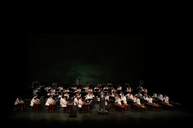 ▲ 대구시립국악단 정기연주회가 대구문화예술회관 팔공홀에서 열린다. 사진은 국악관현악단의 공연장면