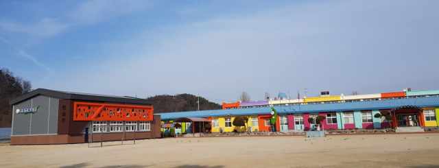 ▲ 봉화지역 도촌초등학교의 전경.