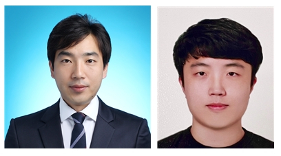 ▲ 대구한의대 이세중 교수(사진 왼쪽)와 석사과정 김도완씨
