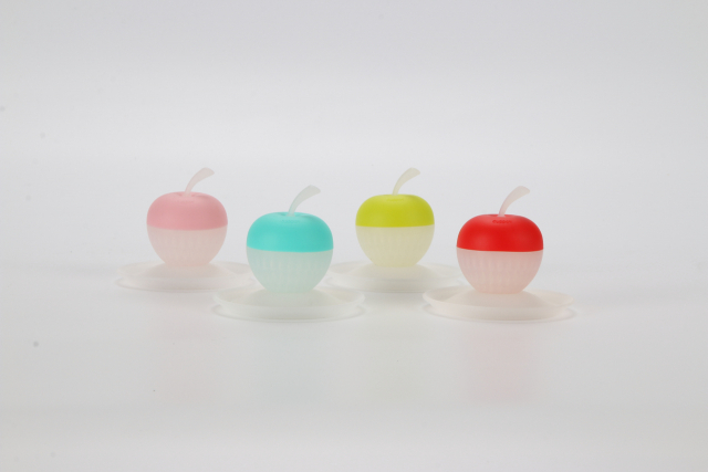 ▲ 디자인컴이 제작한 팀 퓨즈의 모습. 사과를 형상화했다.