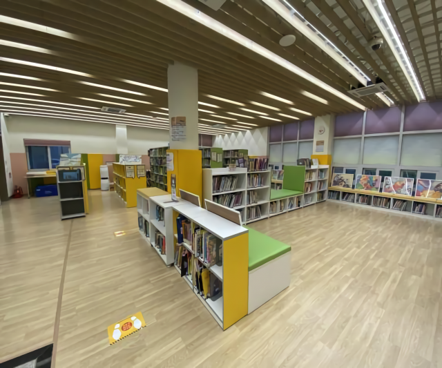 ▲ 대구 서구구립 비원도서관 1층에 위치한 유아·어린이열람실.